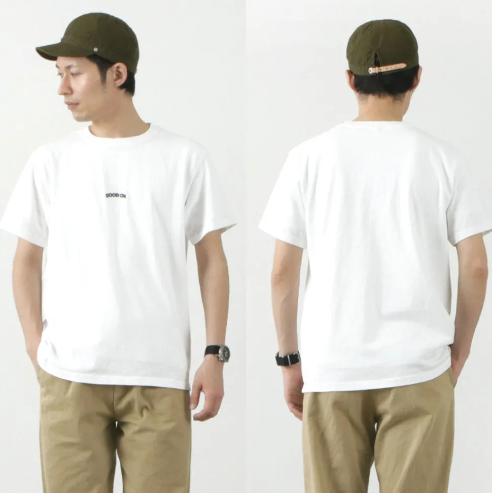 GOOD ON / GOOD ON Arch Logo Embroidery T-shirt