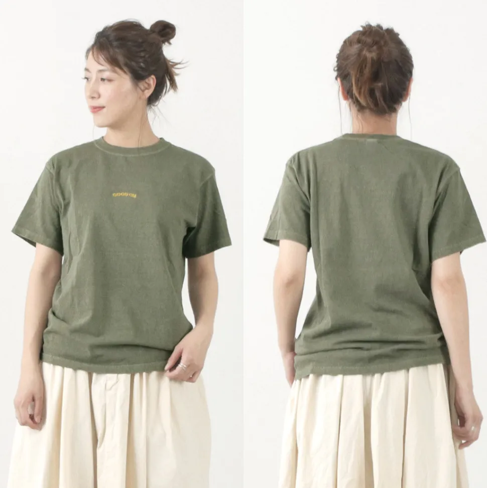 GOOD ON / GOOD ON Arch Logo Embroidery T-shirt