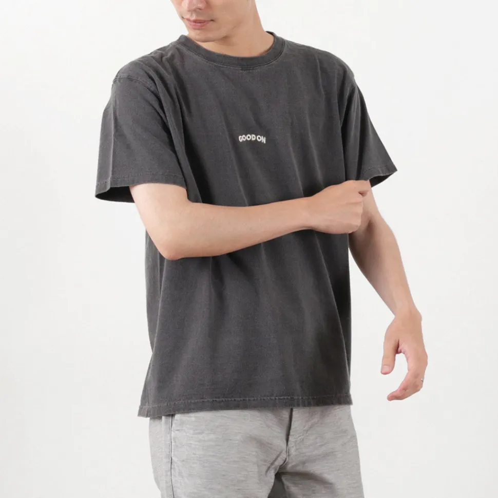 GOOD ON / GOOD ON Arch Logo Embroidery T-shirt