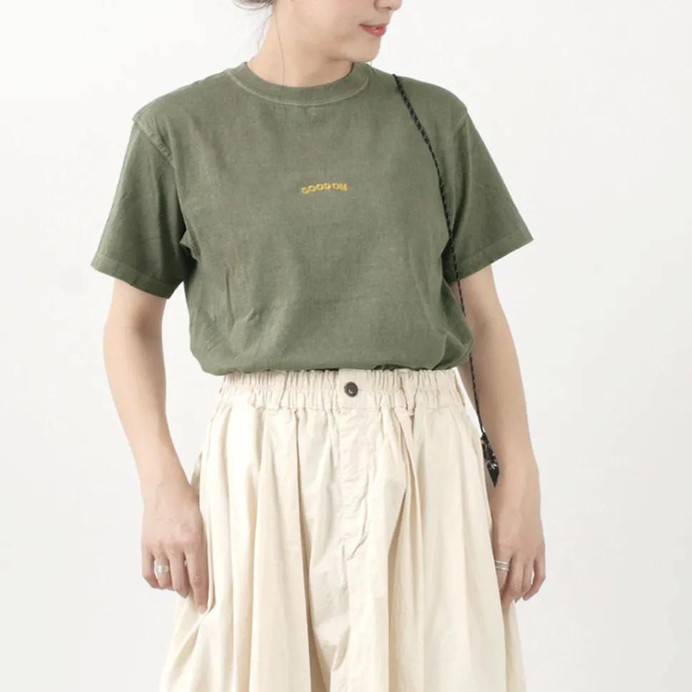 GOOD ON / GOOD ON Arch Logo Embroidery T-shirt