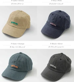 GOOD ON / GOOD ON Arch Logo Embroidered Cap