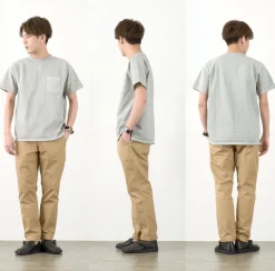 GOOD ON / GOST1101 Raglan heavy pocket T-shirt short sleeve