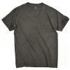 GOOD ON / GOST1408 Short sleeve V-neck pocket T-shirt