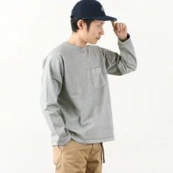 GOOD ON / Heavy Raglan Pocket T-Shirt Long Sleeve
