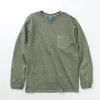 GOOD ON / Long Sleeve Pocket Crew T-Shirt