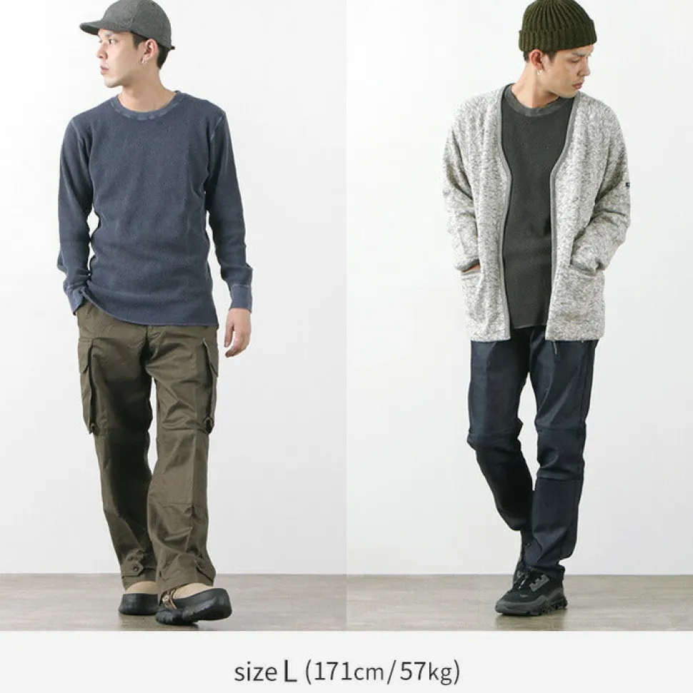 GOOD ON / Long Sleeve Thermal Pigmented Dye