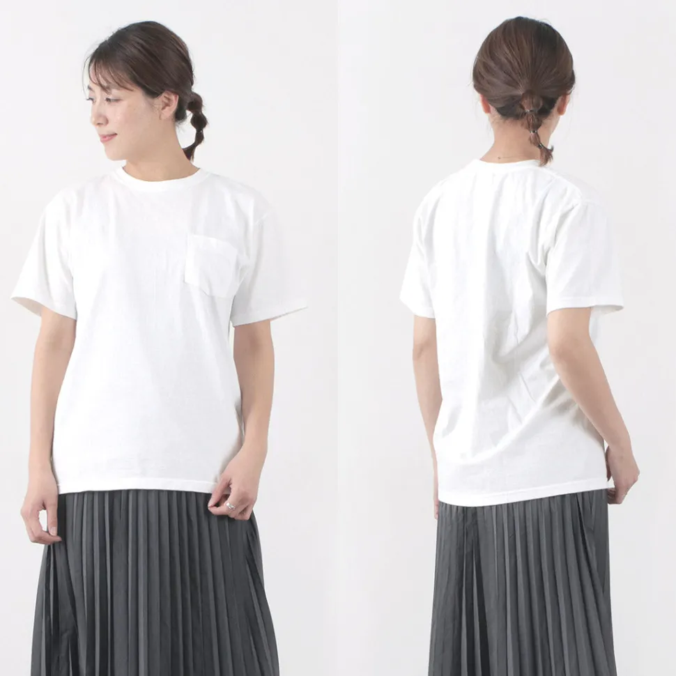 GOOD ON / Short Sleeve Basic Pocket Crew Neck T-Shirt