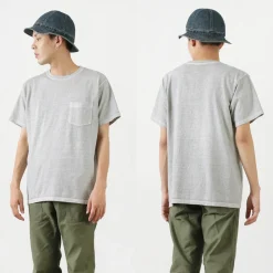 GOOD ON / Short Sleeve Basic Pocket Crew Neck T-Shirt