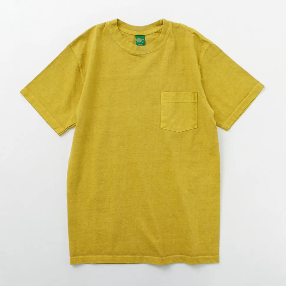 GOOD ON / Short Sleeve Basic Pocket Crew Neck T-Shirt