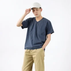 GOOD ON / Short sleeve V-neck T-shirt