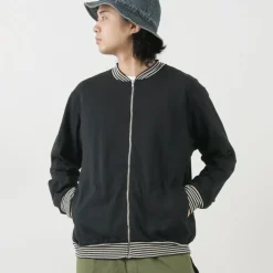 GOOD ON / Striped Rib Tee Track Jacket