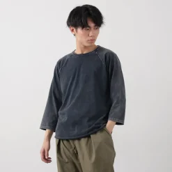 GOOD ON / Vintage Dye Baseball T-shirt