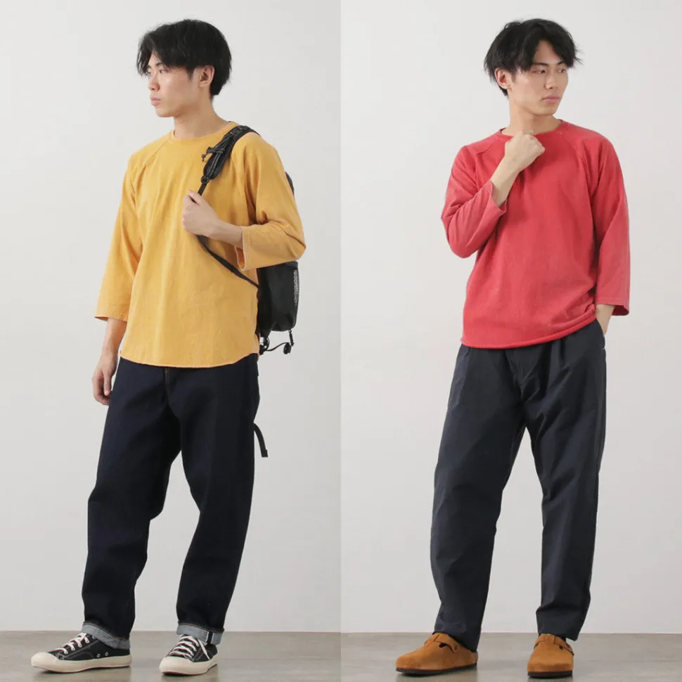 GOOD ON / Vintage Dye Baseball T-shirt