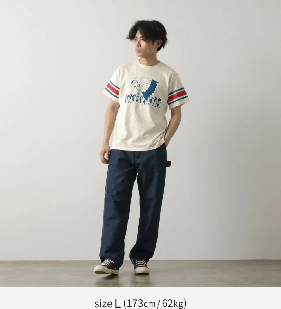 GOOD ON / Vintage Sleeve Indian S/S T-Shirt