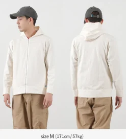 GOOD ON / Zip Tee Parka Pigment Dye