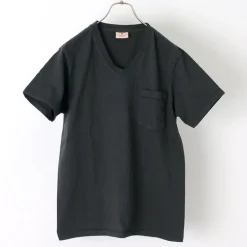GOODWEAR / Coded short sleeve V-neck pocket T-shirt