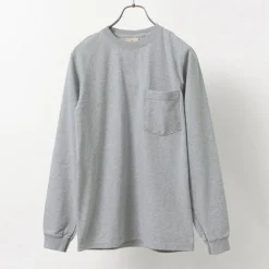 GOODWEAR / Crew Neck Pocket T-Shirt Long Sleeve