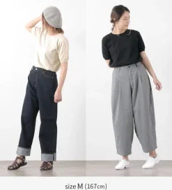 GOODWEAR / Crew Neck Short Sleeve T-Shirt Cuff and Hem Rib