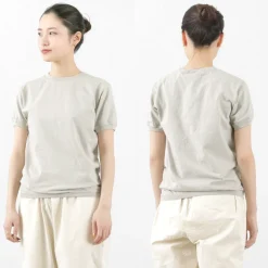 GOODWEAR / Crew Neck Short Sleeve T-Shirt Cuff and Hem Rib