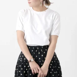 GOODWEAR / Crew Neck Short Sleeve T-Shirt Cuff and Hem Rib