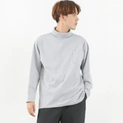GOODWEAR / Long Sleeve Turtle Neck Pocket Tee