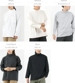 GOODWEAR / Long Sleeve Turtle Neck Pocket Tee