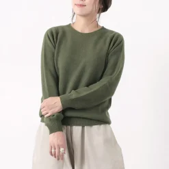 HARLEY OF SCOTLAND / Crew Neck Knit