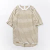 HAVE A GOOD DAY / Stripe Loose Short Sleeve T-Shirt