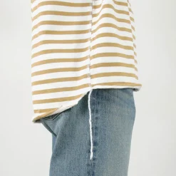 HAVE A GOOD DAY / Stripe Loose Short Sleeve T-Shirt
