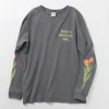 HAVE A GRATEFUL DAY / Tulip & Logo Long Sleeve T-shirt