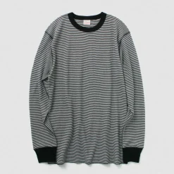 HEALTHKNIT / Basic Waffle Crew Neck Long Sleeve
