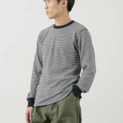 HEALTHKNIT / Basic Waffle Crew Neck Long Sleeve