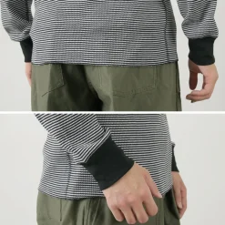 HEALTHKNIT / Basic Waffle Crew Neck Long Sleeve