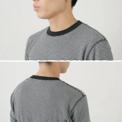 HEALTHKNIT / Basic Waffle Crew Neck Long Sleeve