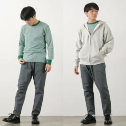 HEALTHKNIT / Basic Waffle Crew Neck Long Sleeve