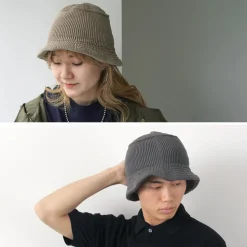 HICOSAKA / Knit Bucket Hat