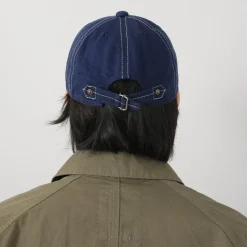 HIGHER / Blue Selvage Denim Cinchback Cap