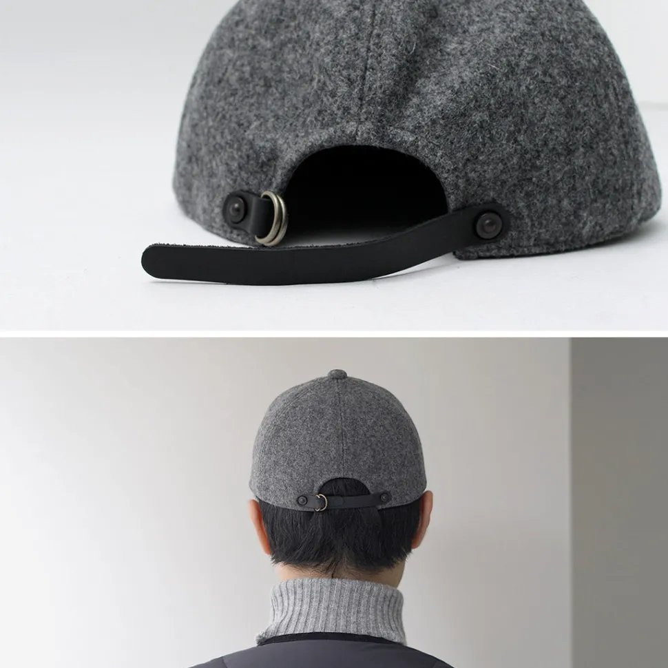 HIGHER / Melton Long Brim Cap
