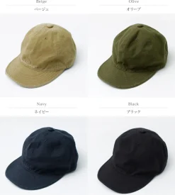 HIGHER / Military Canvas Cap