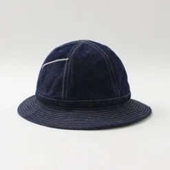 HIGHER / Selvage Denim Panel 6 Hat - Onewashed