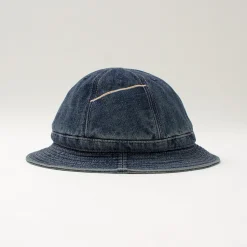 HIGHER / Selvage Denim Panel 6 Hat - Used finish