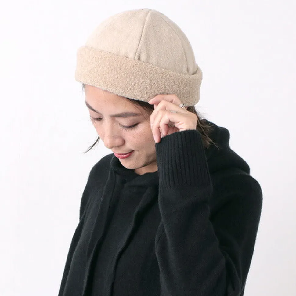 HIGHER / Vintage Wool Flannel Beanie