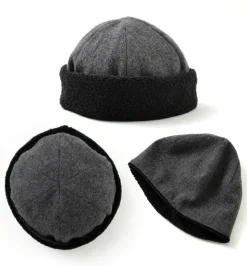 HIGHER / Vintage Wool Flannel Beanie