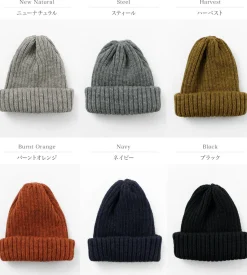 HIGHLAND 2000 / British Wool 2x1 Rib Bobby Cap