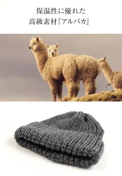 HIGHLAND 2000 / Short Merino Alpaca Knits Cap