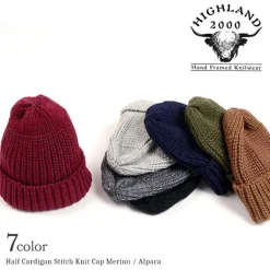 HIGHLAND 2000 / Short Merino Alpaca Knits Cap