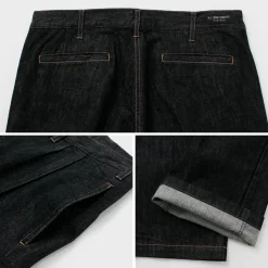 ILL ONE EIGHTY / Denim 2-tuck pants