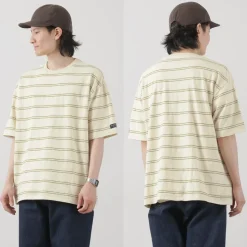 ILL ONE EIGHTY / Retro stripe T-shirt