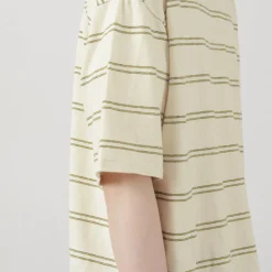 ILL ONE EIGHTY / Retro stripe T-shirt