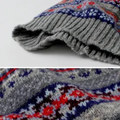 JAMIESONS / Fair Isle V-neck Vest